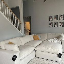 OM• $38 Initial • Brand New Living Room Sectional With Chaise 