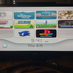 Nintendo Wii With Extra