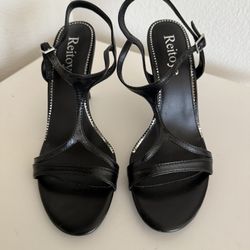 Black Heels Size 8 