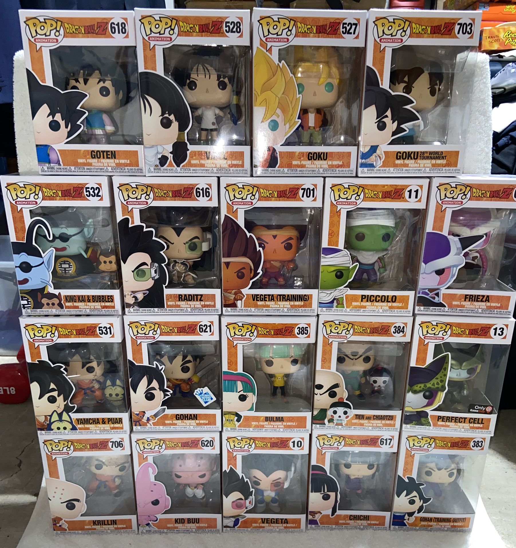 Dragon Ball Z Funko Lot