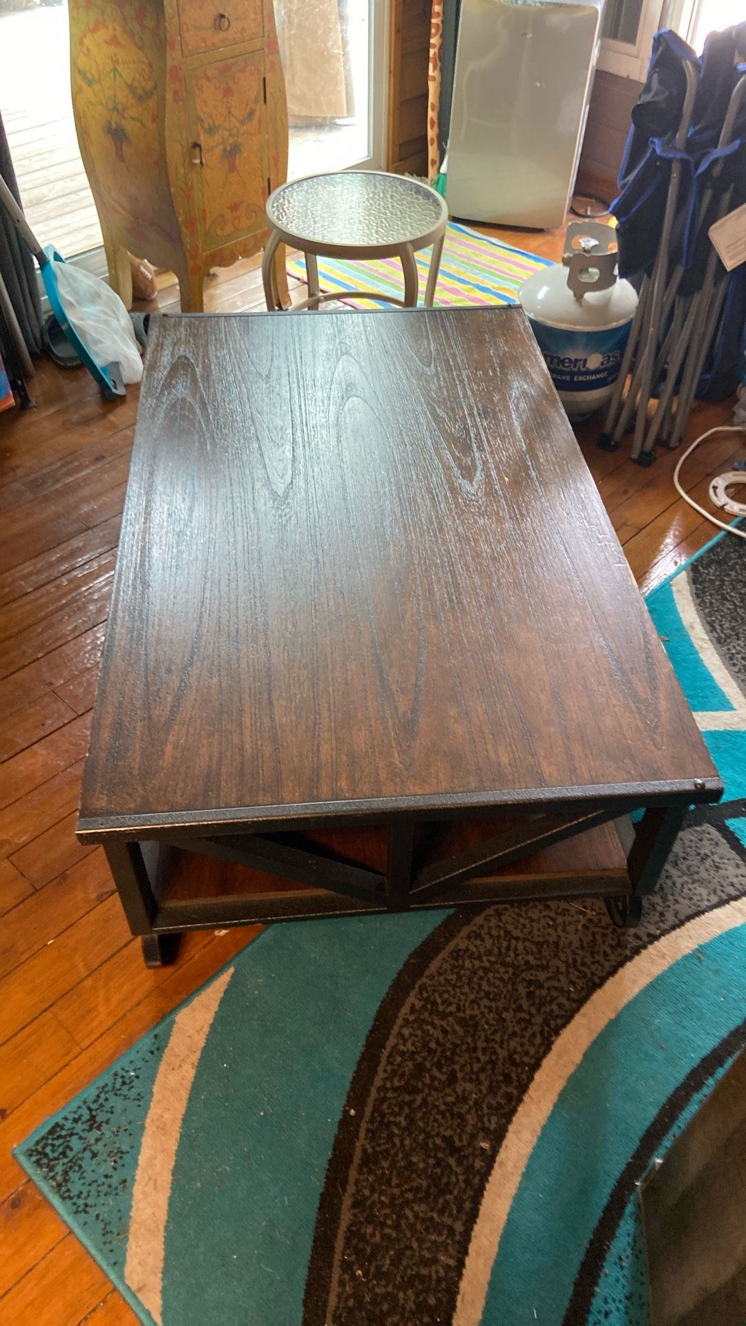 Coffee Table On Wheels