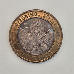 Geronimo Apache 999 Pure Silver Strike