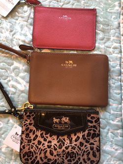 Coach $40.00 each