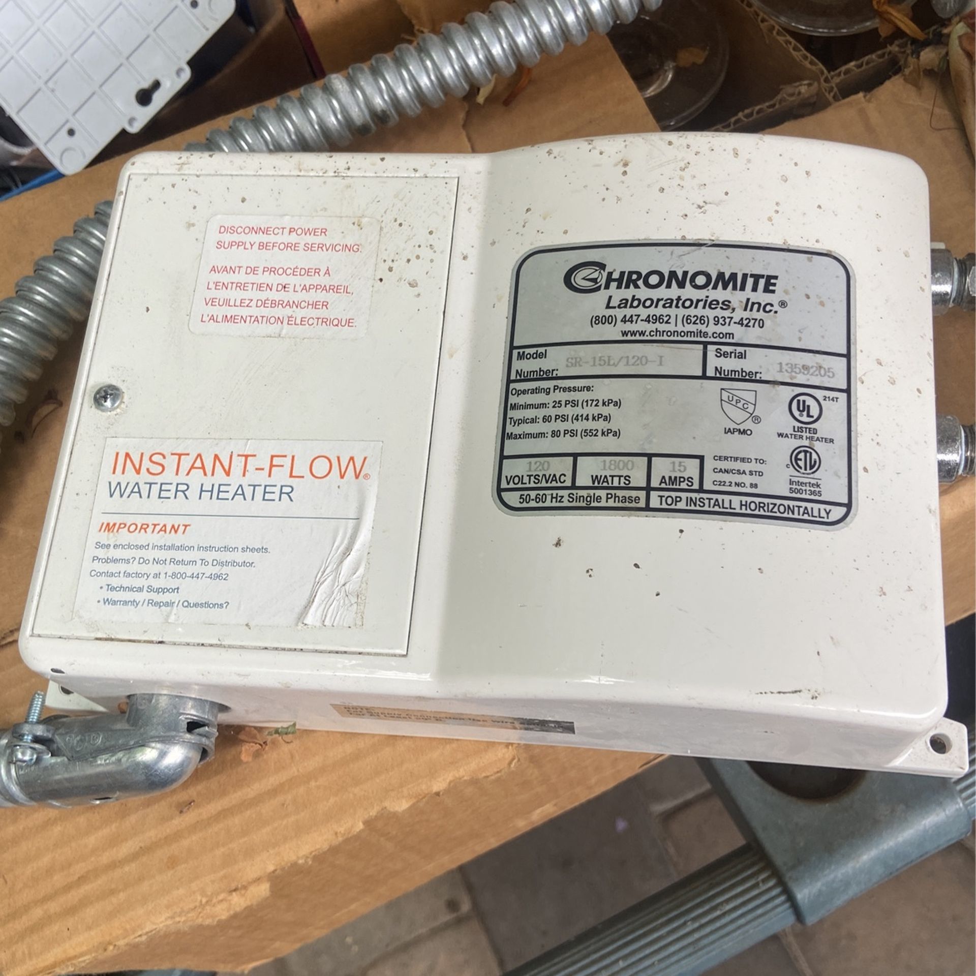 Instant Water Heater