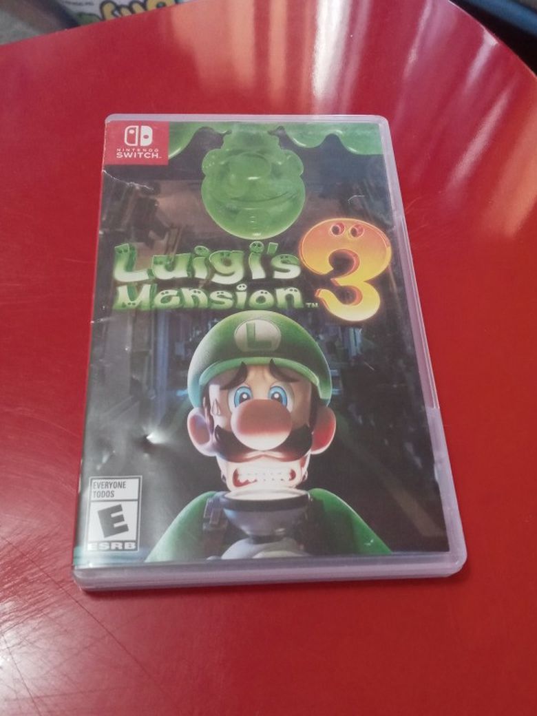 Luigis Mansion Nintendo Switch