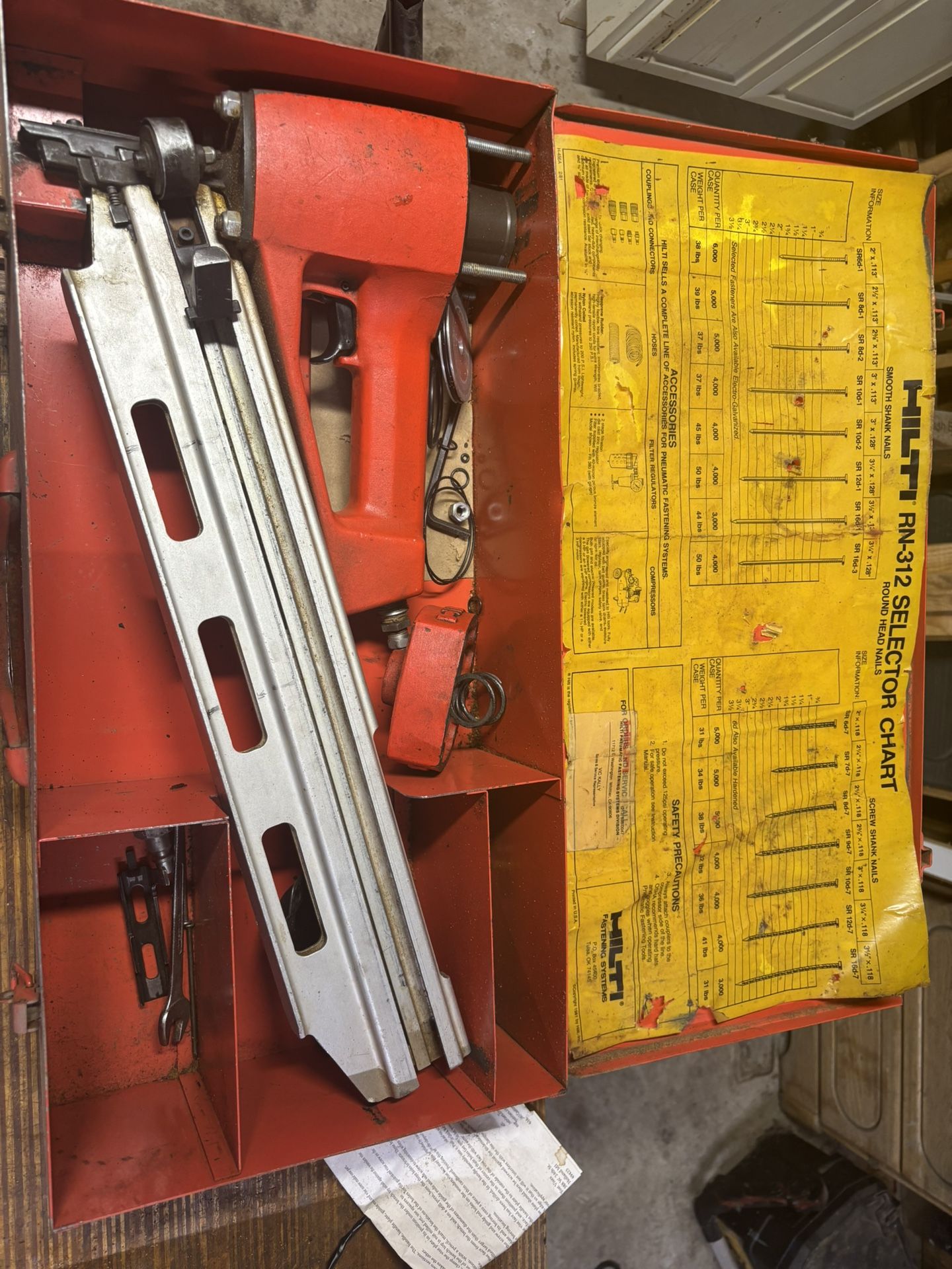 Vintage Hilti Nail Gun