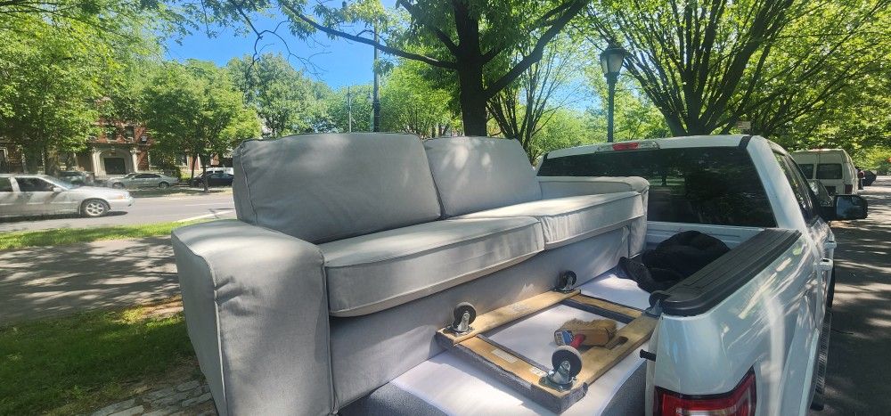 Tan Couch Sofa Free Delivery