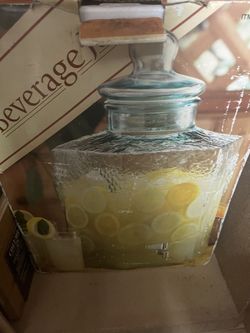 Glass Jar Pitcher