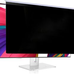 Hanging Computer Privacy Screen Protector Shield Compatible for 23.6/23.8/24 Inch 16:9 Widescreen Desktop Monitor - Anti Glare Filter Blue Light Filte