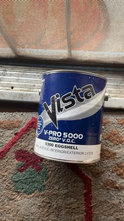 Vista V-Pro 5000 Eggshell Interior/Exterior Paint