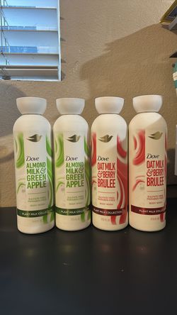 Dove BodyWash almond green apple,🍏  and oat milk Brûlée