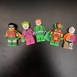 Lego Minifigure Lot Lego Tv Series Robin 