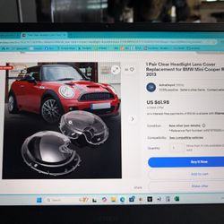 Mini Cooper Headlight Lenses 