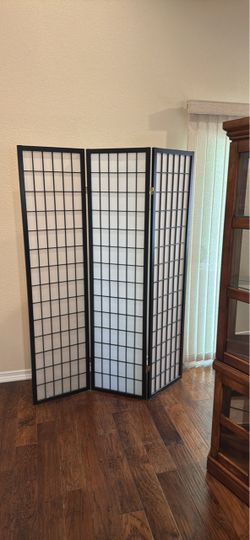 3-Panel Shoji Screen Room Divider