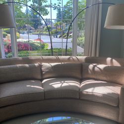 Living Room Couch with a Sophisticated Look and Beautiful Shape