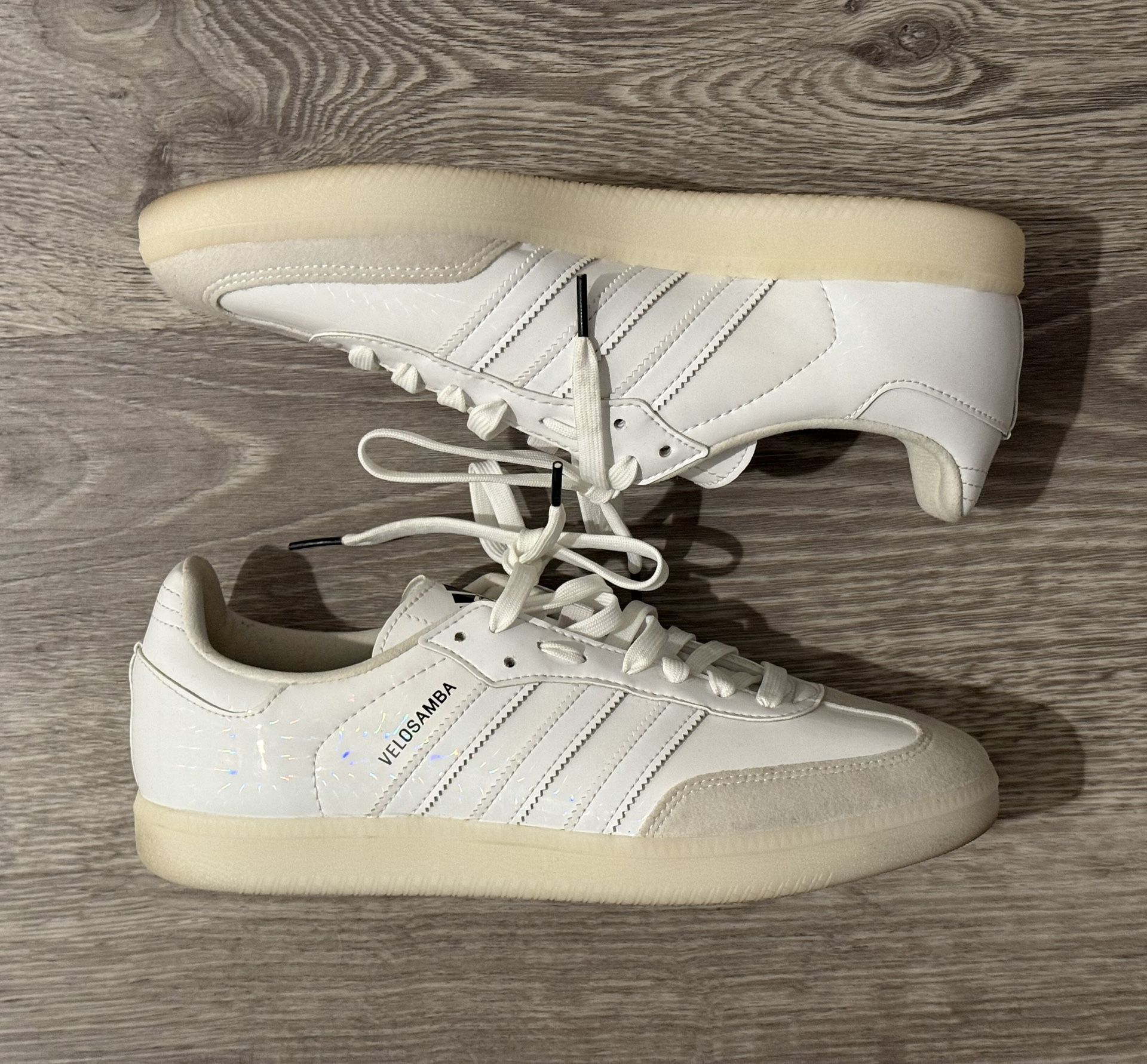 Adidas Velosamba vegan "Cloud White" sneakers
