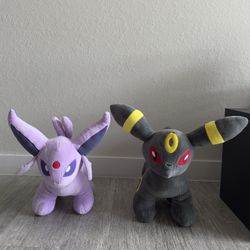 Umbreon & Espeon Pokemon Build A Bear Exclusive Sold Out Online