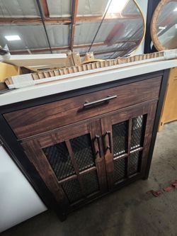 30-inch Industrial Style Bathroom Vanity with Sink