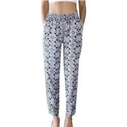 Love Tree Happens Womens Tribal Elephant Print Soft Boho Stretch Pants Size Med
