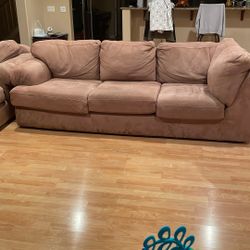 Brown Fabric Sofas
