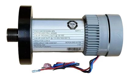 Treadmill DC Drive Motor with Flywheel 2.80HP 130V 1939W Compatible with NordicTrack & ProForm Models 314571