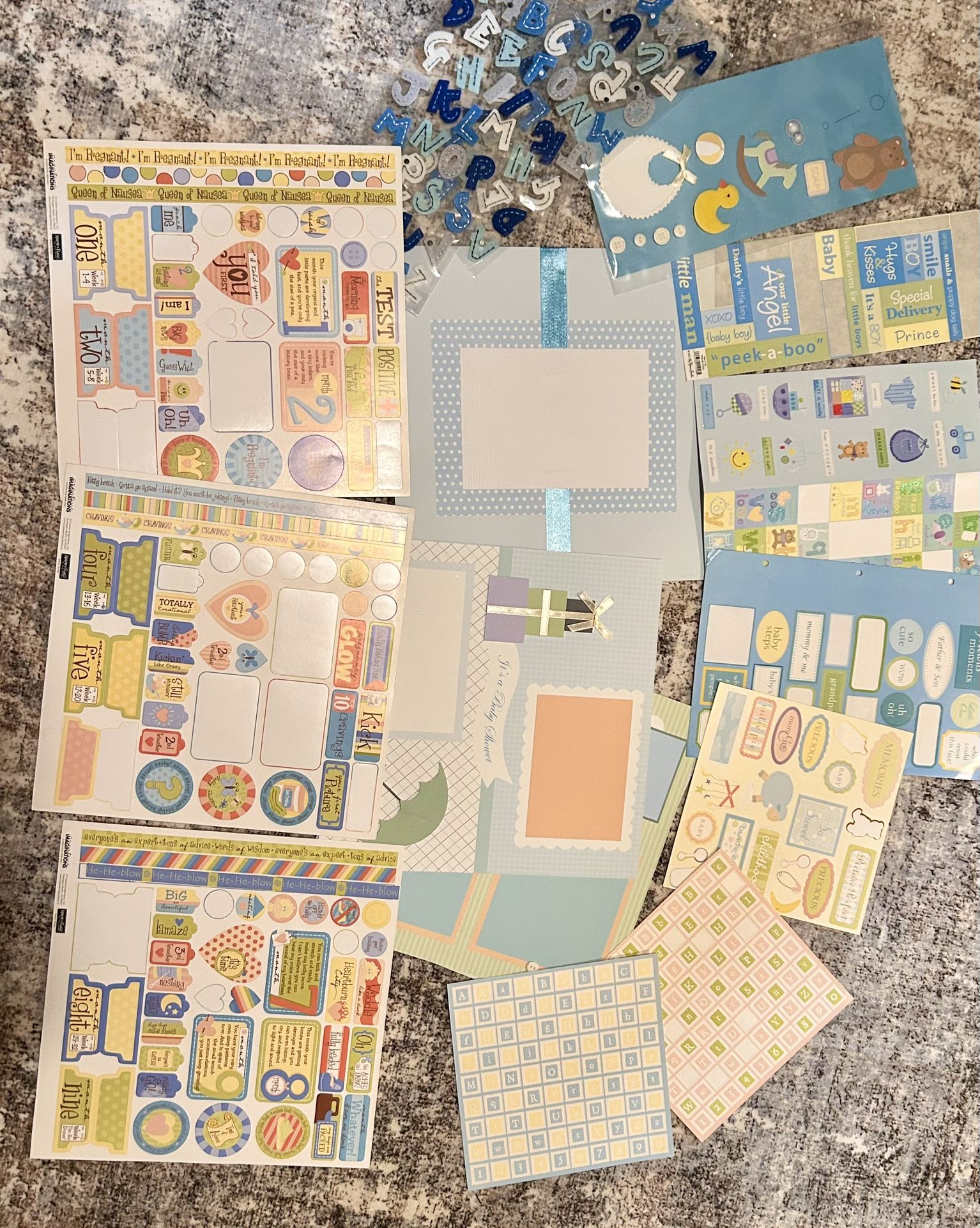 Baby Scrapbook Memories From Pregnancy To 1st Year