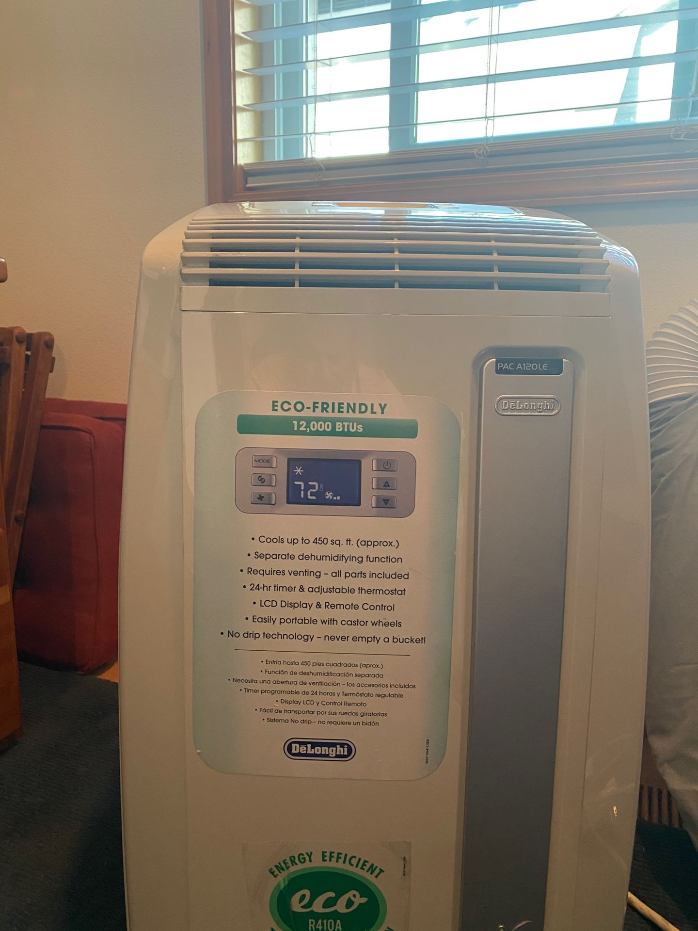 Delonghi Portable Air Conditioner Unit.