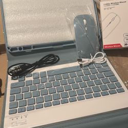 iPad Pro 11in 5th Generation Smart Keyboard Case With Wireless Mouse 