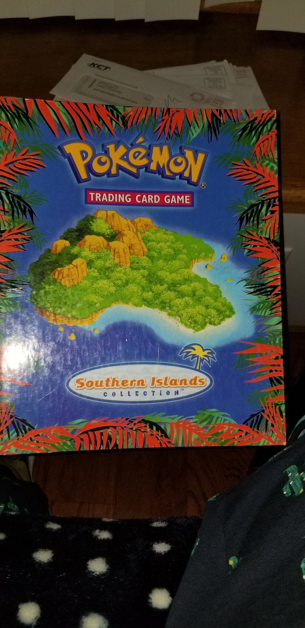 Pokemon card southern collection island binder