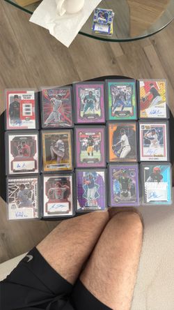 Sports cards baseball and football some autographs and numbered