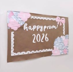 Hand painted Prom /Birthday/ party Banner