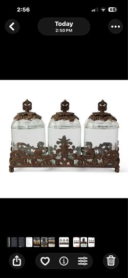 Three Piece Kitchen Storage Set Plus Caddy