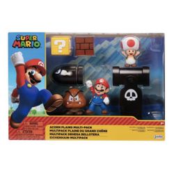Nintendo 5 Figure Mario Acorn Plains Diorama Set