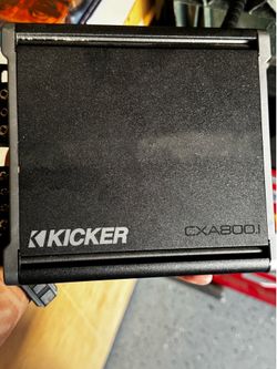 Kicker 800 watt amp