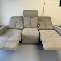 2 Piece Living Room Furniture Reclining Sofa 