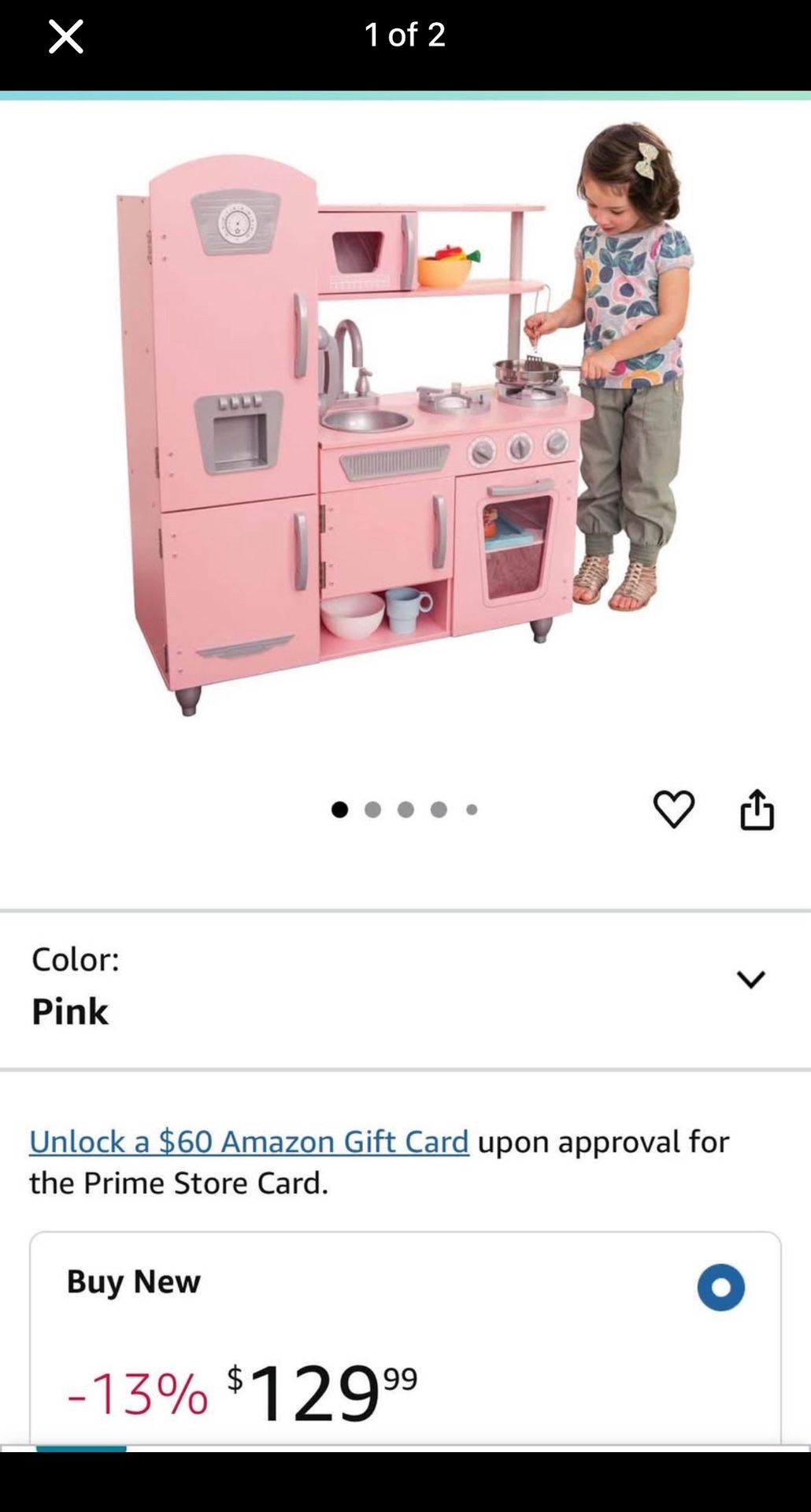 KidKraft Vintage Wooden Play Kitchen