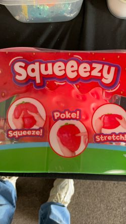 Jumbo size Strawberry squishy