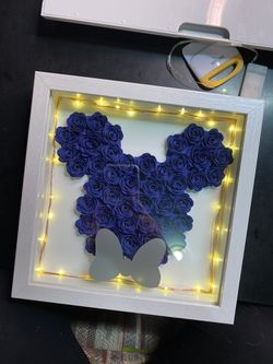 Mickey Mouse shadow box
