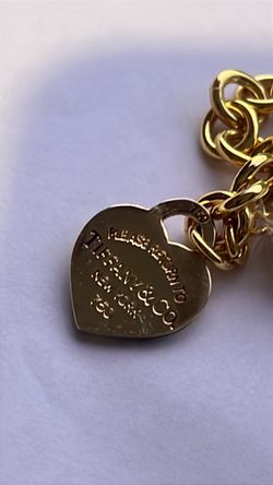 Tiffany 18K gold and 925 silver chain 64.5 gram