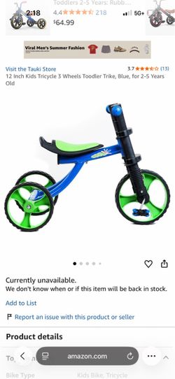 Kids trike