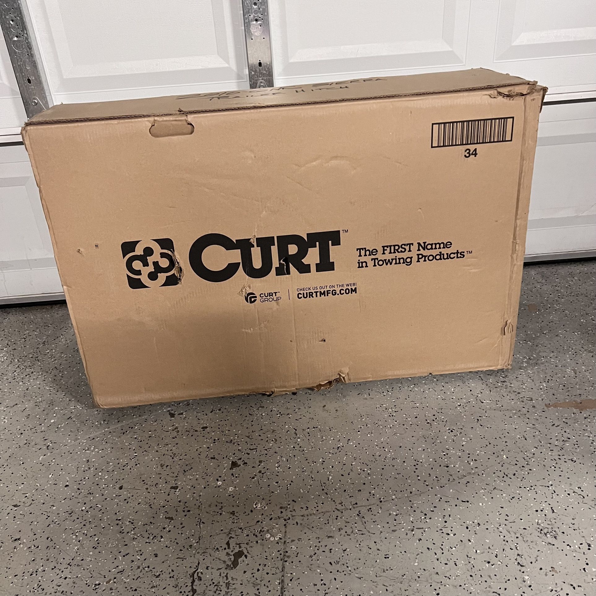 CURT 13301 Class 3 Trailer Hitch Receiver Silverado Sierra 1(contact info removed)–2018 — $140