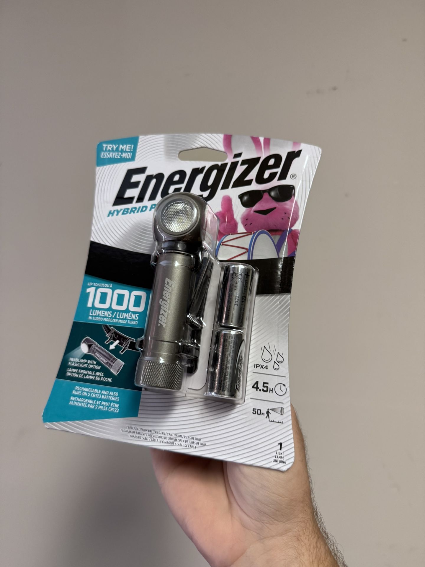 Energizer 1000 Lumen Headlamp Flashlight Rechargeable