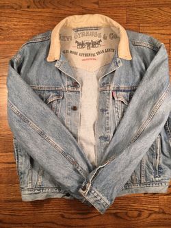 Levi Straus And Co Denim Light Blue Jean Jacket