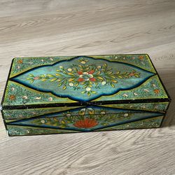 Painted decorative box