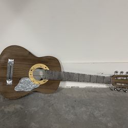 Guitar Wood Wall Decor