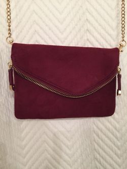 Maroon colored purse - Francesca’s