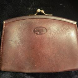 Leather FOSSIL coin Purse
