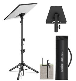 Starlink Tripod Stand with Mount Adapter, Adjustable Height Starlink Tripod