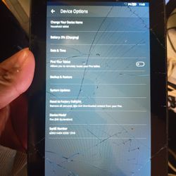 Amazon Tablet Cracked Screen Cheap As Is 