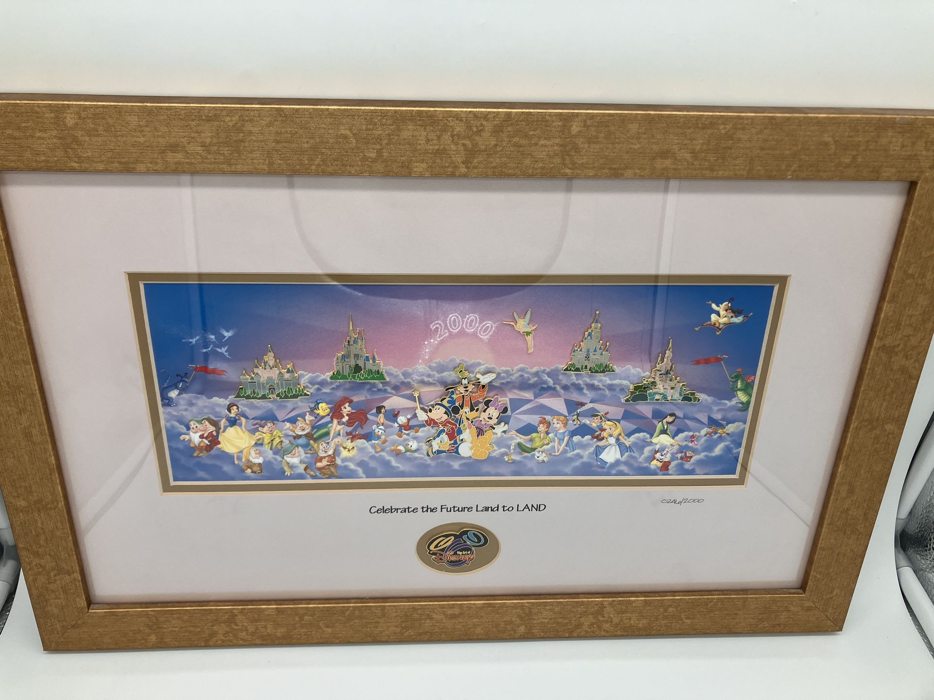 Collectible LAST MINUTE GIFT Disney Artwork NUMBERED Rare Find